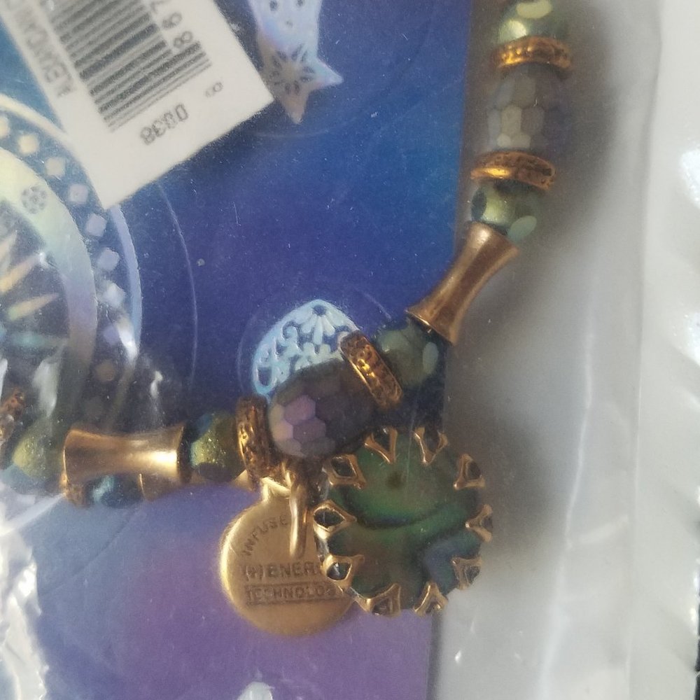 Alex and Ani riches wrap aurora blaze